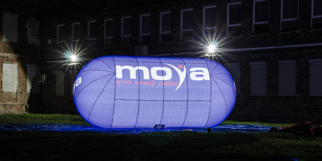 Balon reklamowy - nietypowy